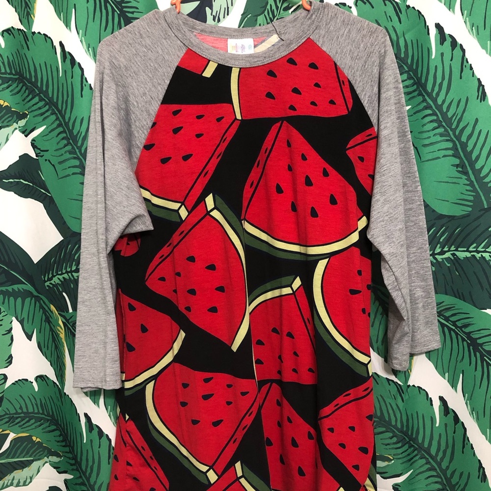 Lularoe Randy Watermelon Print xl